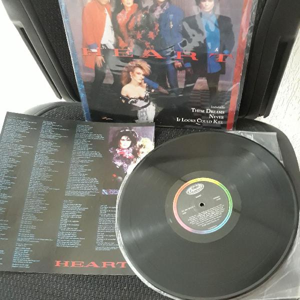HEART - Heart LP com encarte 1985 Rock