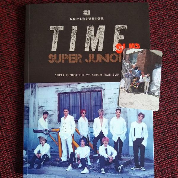 Kpop super Junior álbum time slip (frete grátis)