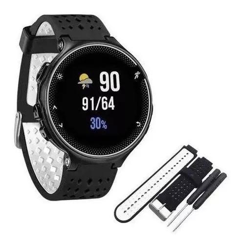 Pulseira Garmin Forerunner 230/235/630/220/62 Preta E Branco