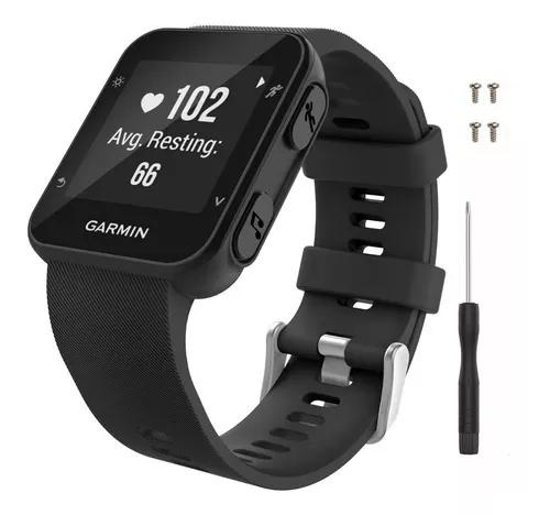 Pulseira Para Garmin Forerunner 35 Preta Promoção