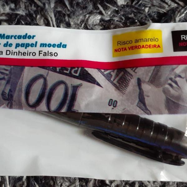 caneta detectora de dinheiro falso