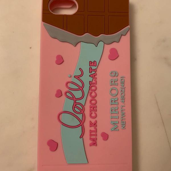 case iphone 7/8 (capinha) barra de chocolate