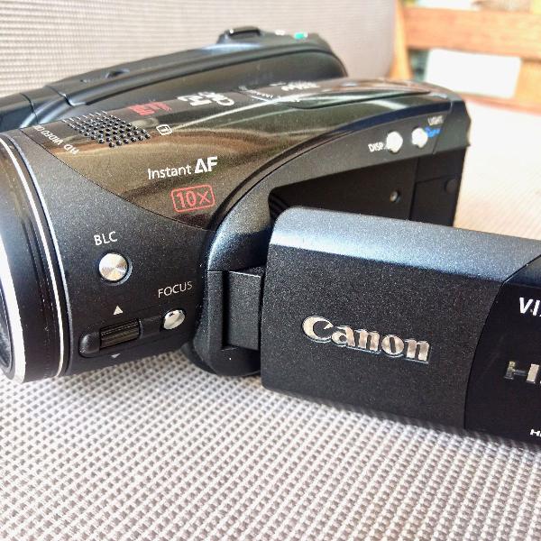 câmera de vídeo de alta definição mini dv canon vixia