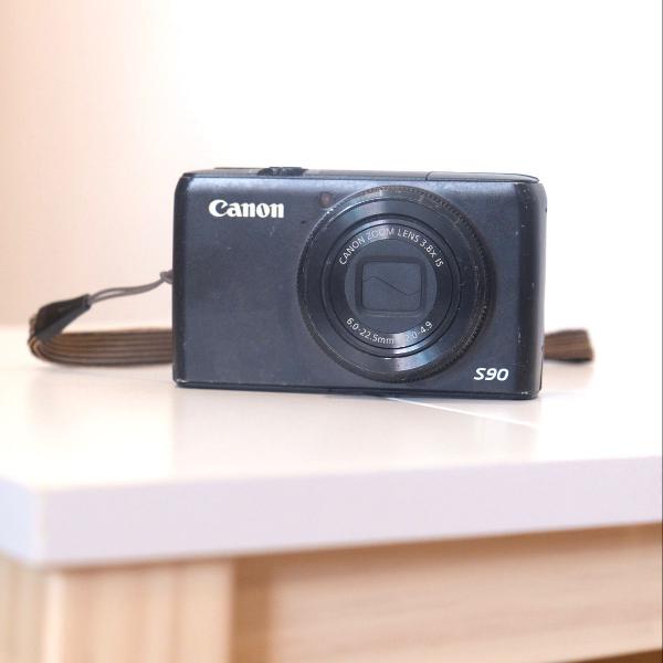 câmera digital canon powershot s90
