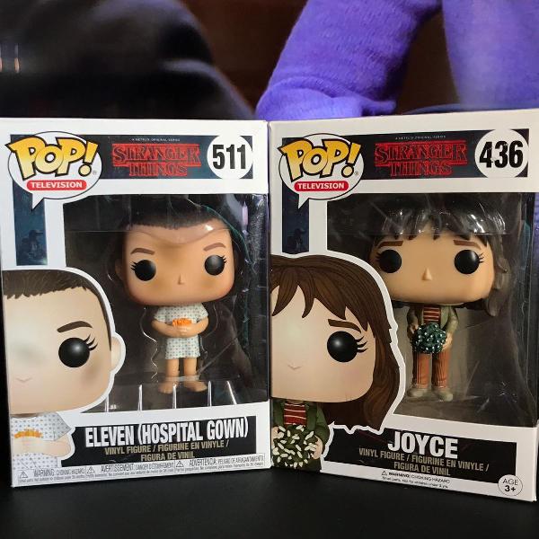 combo funko pop stranger things: eleven (hospital gown) #511