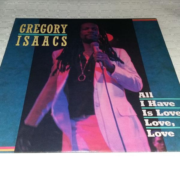 disco de vinil gregory isaacs - all i have is love, love,