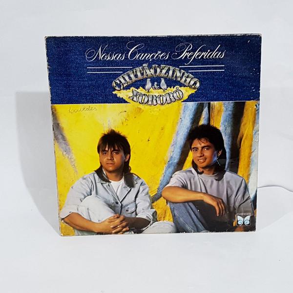 disco vinil chitãozinho &amp; chororó nossas canções