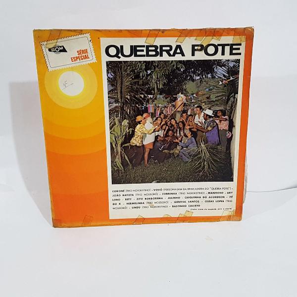 disco vinil quebra pote 1973