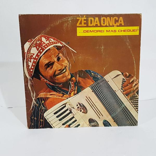 disco vinil zé da onça ... demorei mas cheguei