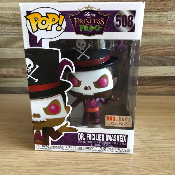 funko pop original dr. facilier (masked) exc boxlunch -