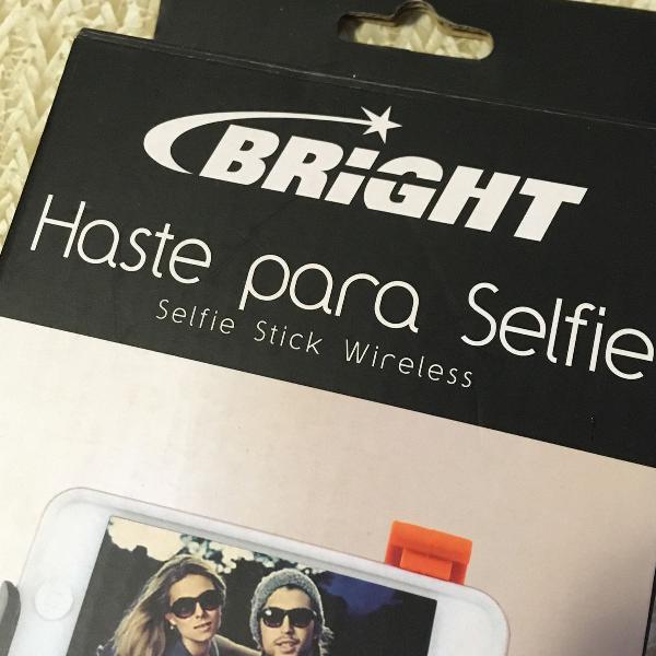 haste para selfie - pau de selfie