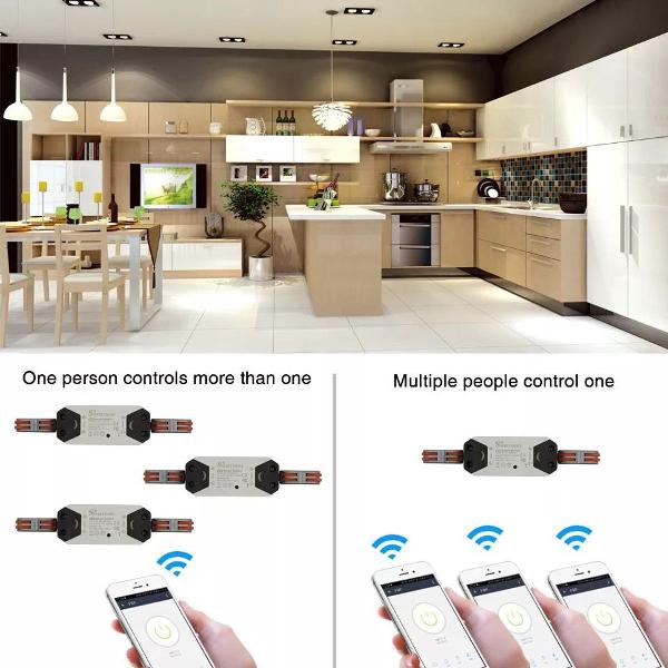 interruptor wifi automação residencial casa inteligente