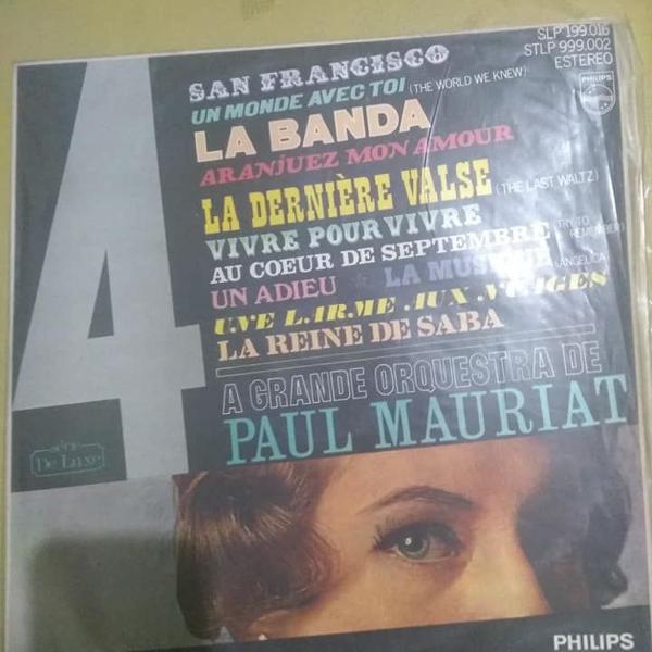 lp - a grande orquestra de paul mauriat 4 - 1968 - philips