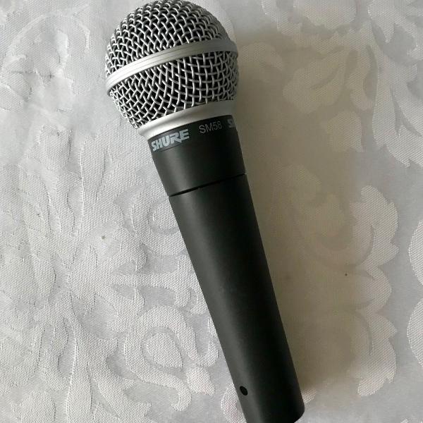 microfone vocal shure sm58