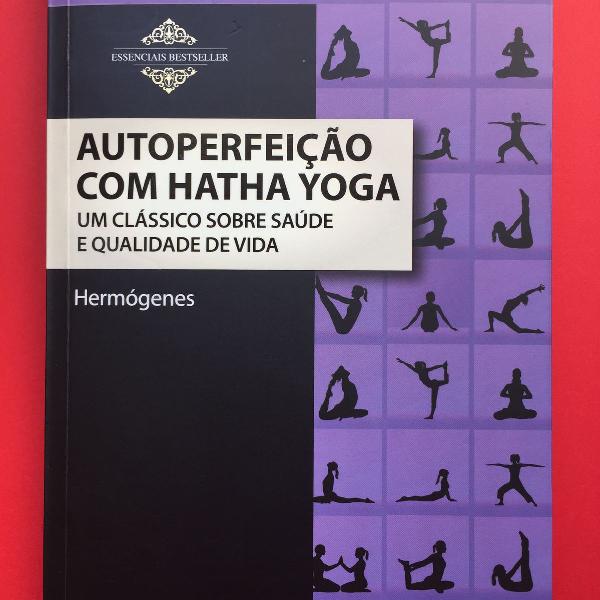 02 livros: yoga para nervosos + autoperfeição com hatha