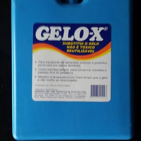 12 unidades termogel gelox rigido gg usado