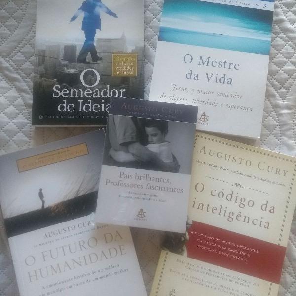 AUGUSTO CURY, coleção, kit, box, livros