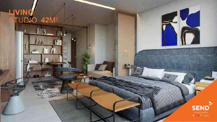 Apartamento Studio com 29,92 m² - Centro