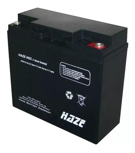Bateria 12v 17.4ah Haze Power No Break Apc Sms Hsc1218 Nova