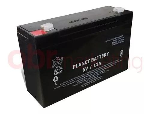 Bateria 6v 12ah P/ Brinquedo Carrinho E Moto Elétrica