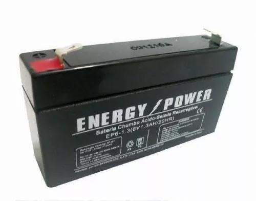 Bateria Gel Selada 6v 1.3ah - Agm Vrla - Ep