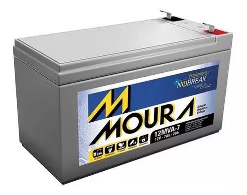 Bateria Nobreak Caixas Eletronicos Mva7 12v 7ah Moura