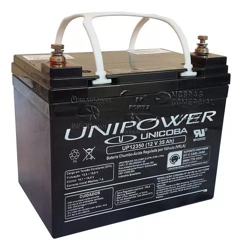 Bateria Selada 12v 35ah Unipower Agm Tecnologia - Promoção