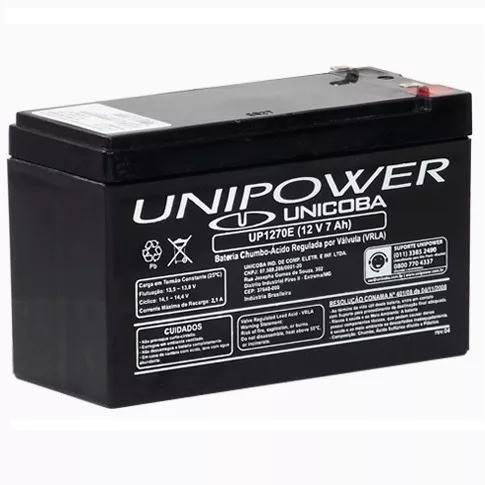 Bateria Selada 12v 7ah Para Nobreak - Unipower