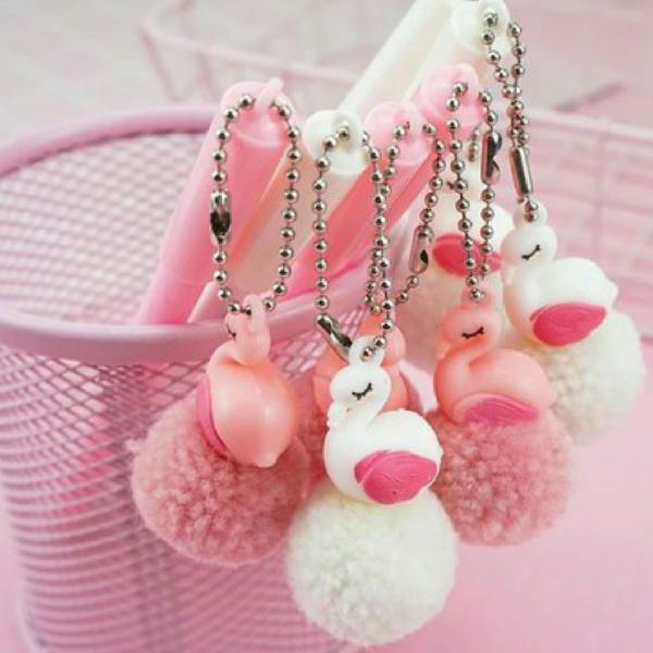 Caneta de Flamingos!