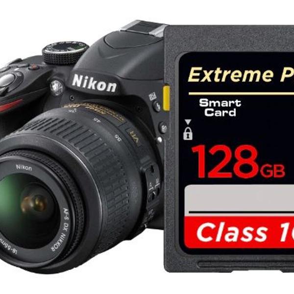 Cartão de Memória para Câmera (Inteiro) - SDHC 128GB -