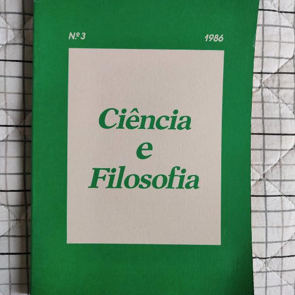 Ciência e Filosofia N. 3 1986