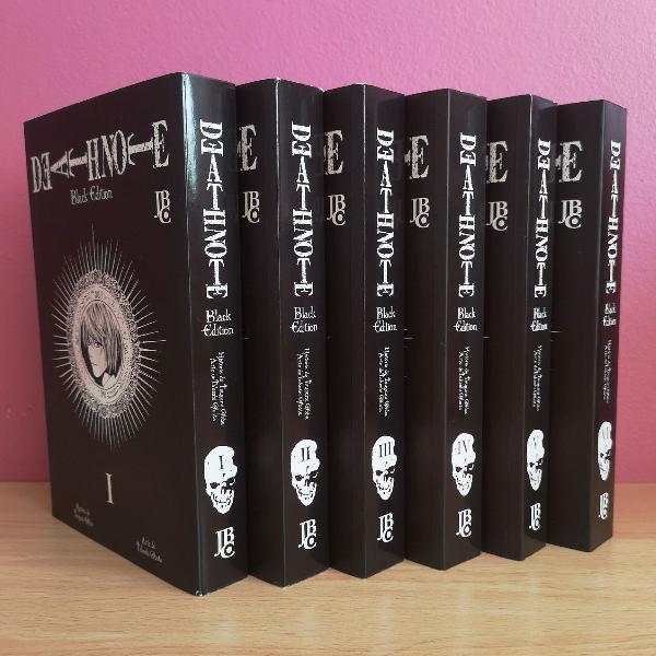 Death Note Black Edition - Coleção Completa
