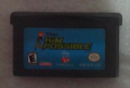 Disney Kim Possible Game Boy Advance Gba Original Fita Jogo
