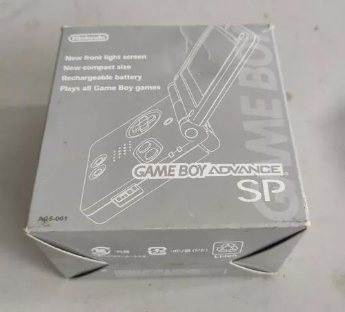 Game Boy Advance Sp Completo Com Caixa + 1 Jogo Brinde