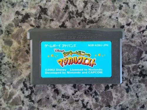 Jogo Magical Quest Mickey Minnie Do Game Boy Advance