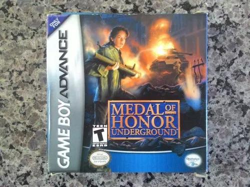 Jogo Medal Of Honor Underground Do Game Boy Advance Original