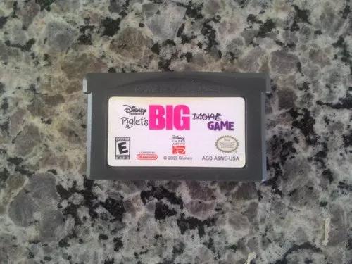 Jogo Piglet Big Game Do Game Boy Advance / Gba (original)