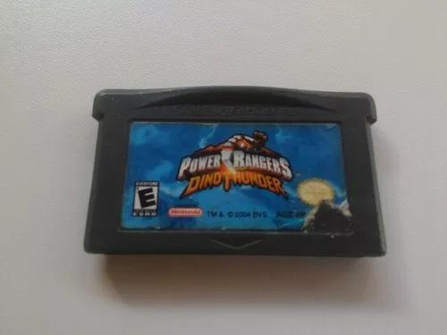 Jogo Power Ranger Dino Thunder Do Game Boy Advance Original