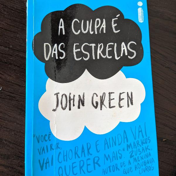 Livro A Culpa É Das Estrelas - John Green