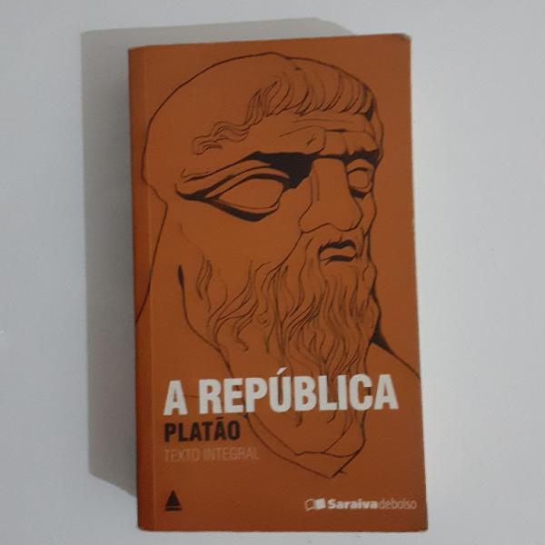 Livro A República Platão- Editora Nova Fronteira.