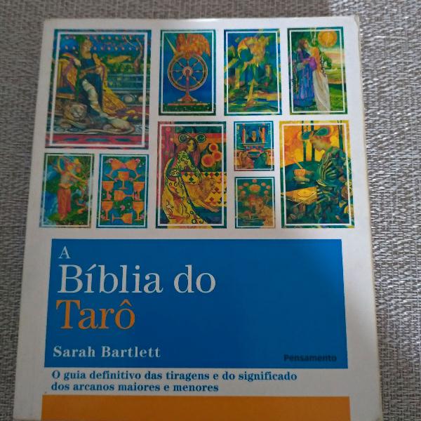 Livro A bíblia do Tarô Português