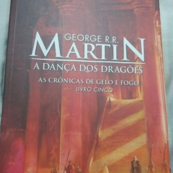 Livro A dança dos dragões - Game of thrones (livro 5)