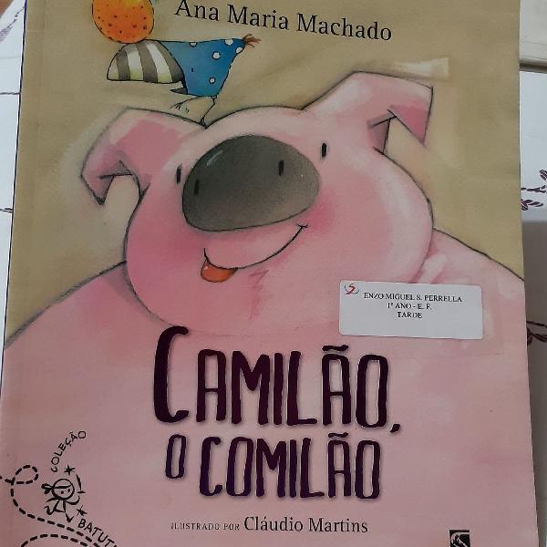 Livro: Camilão, o Comilão