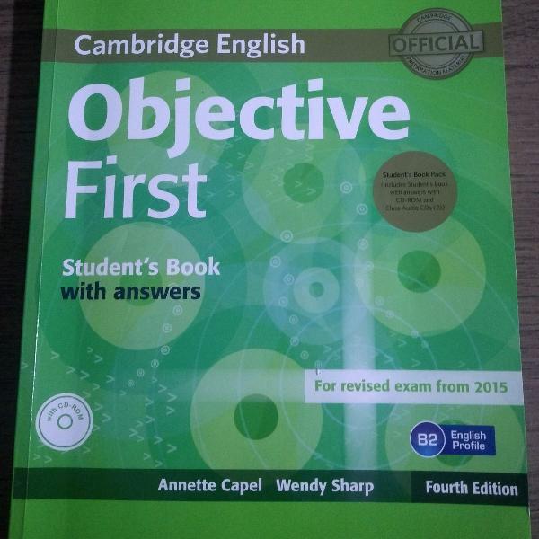 Livro Objective First Student's Book + answers