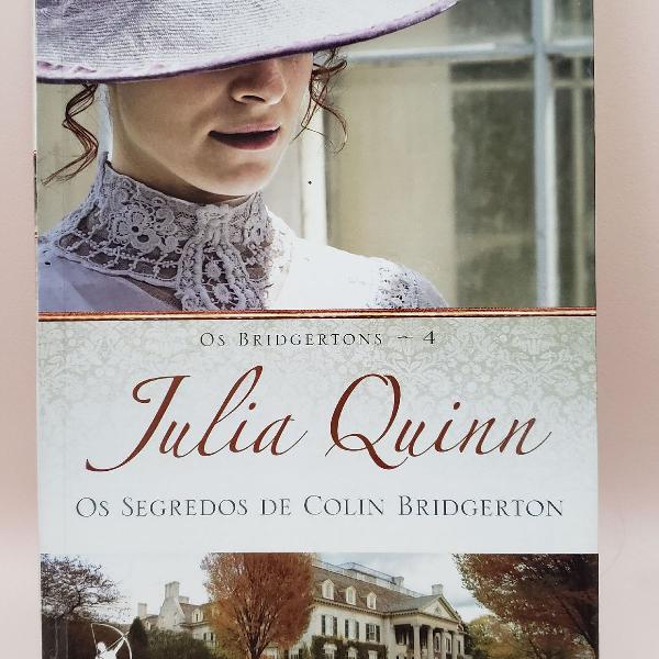 Livro Os Segredos de Colin Bridgerton Julia Quinn