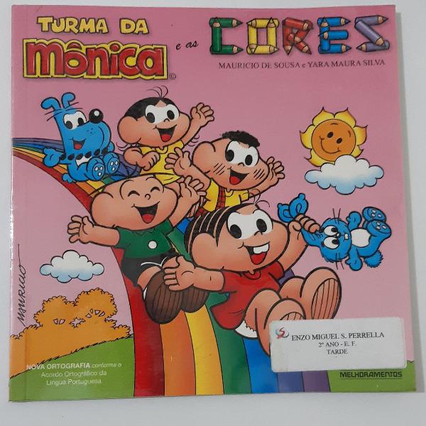 Livro: Turma da Mônica e as Cores