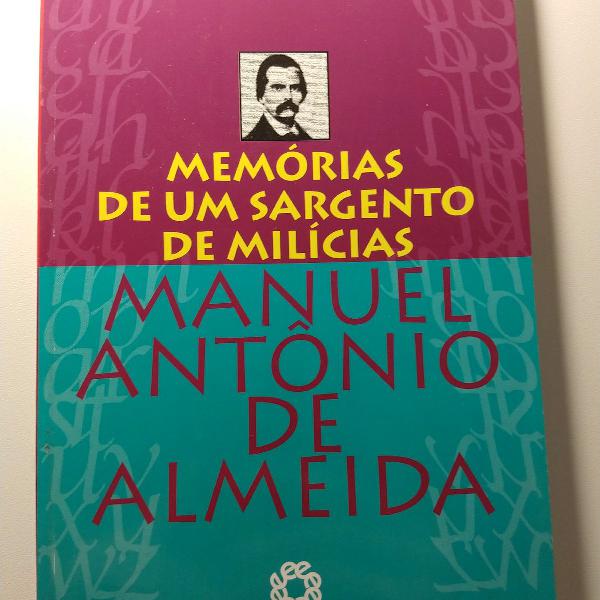 Livro "memórias de um sargento de milícias"