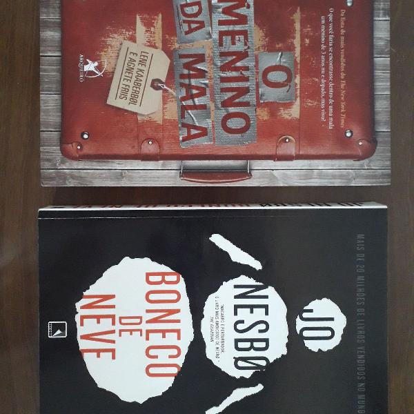Livros de suspense/drama/investigação
