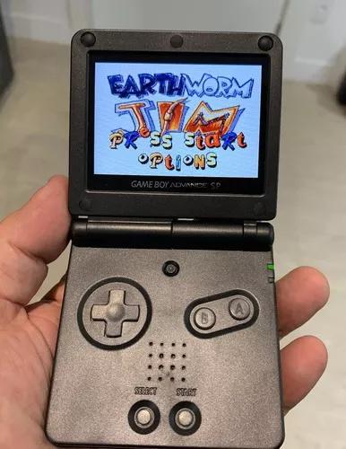 Nintendoi Game Boy Advance Sp Mod Lcd Ips Melhor Que Ags101