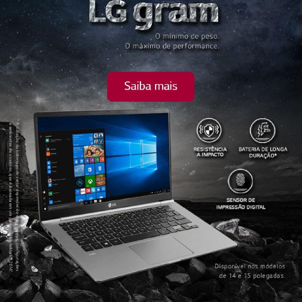 Notebook LG Gram 14Z980-G.BH51P1